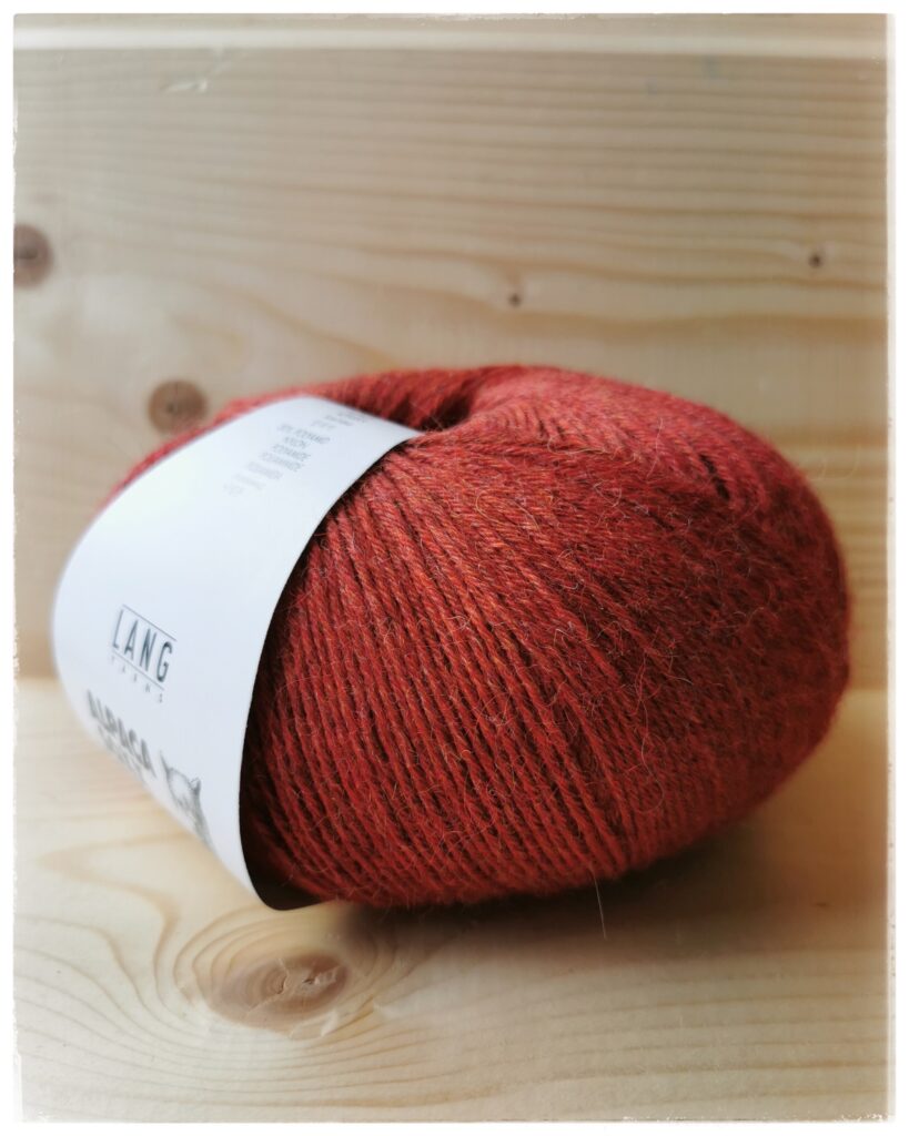 Alpaca Soxx 6-ply <br>0061 oranssinpunainen