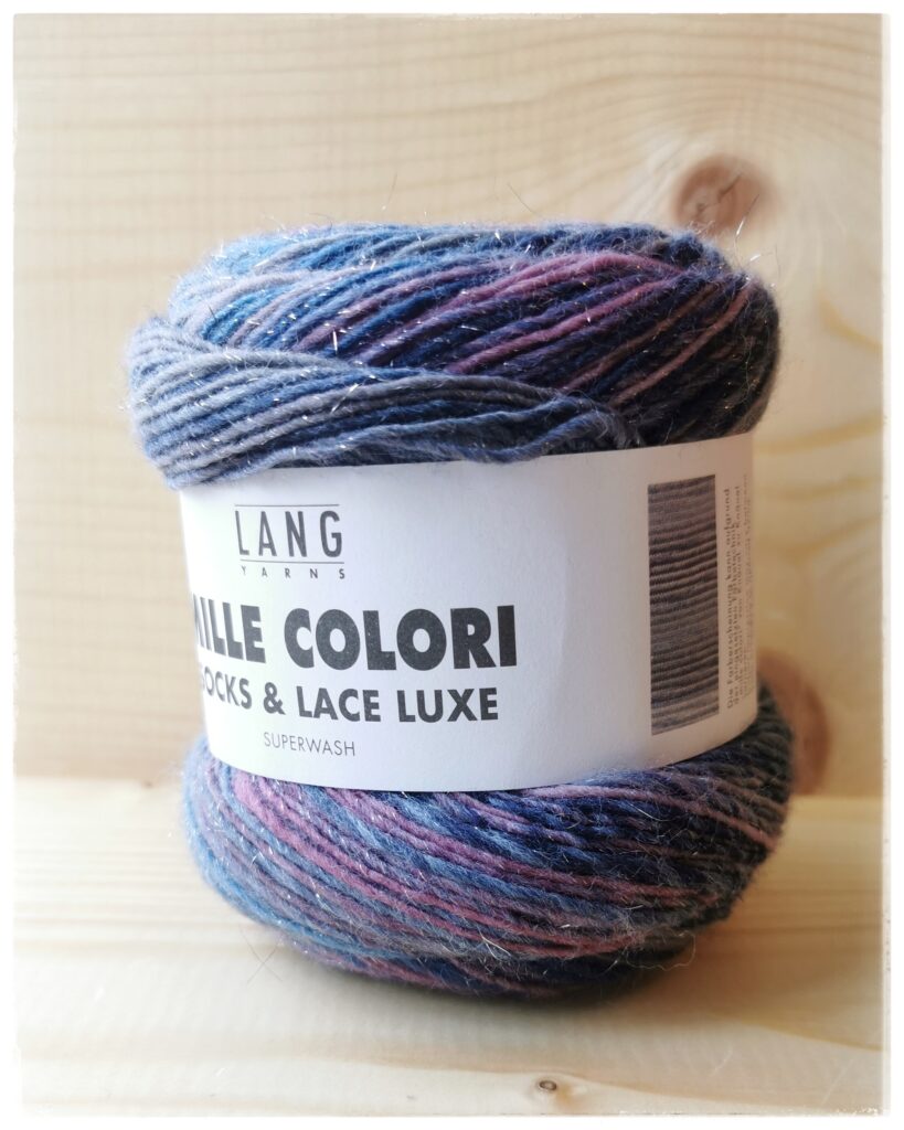 Mille Colori Socks & Lace Luxe 0202 sinivioletti