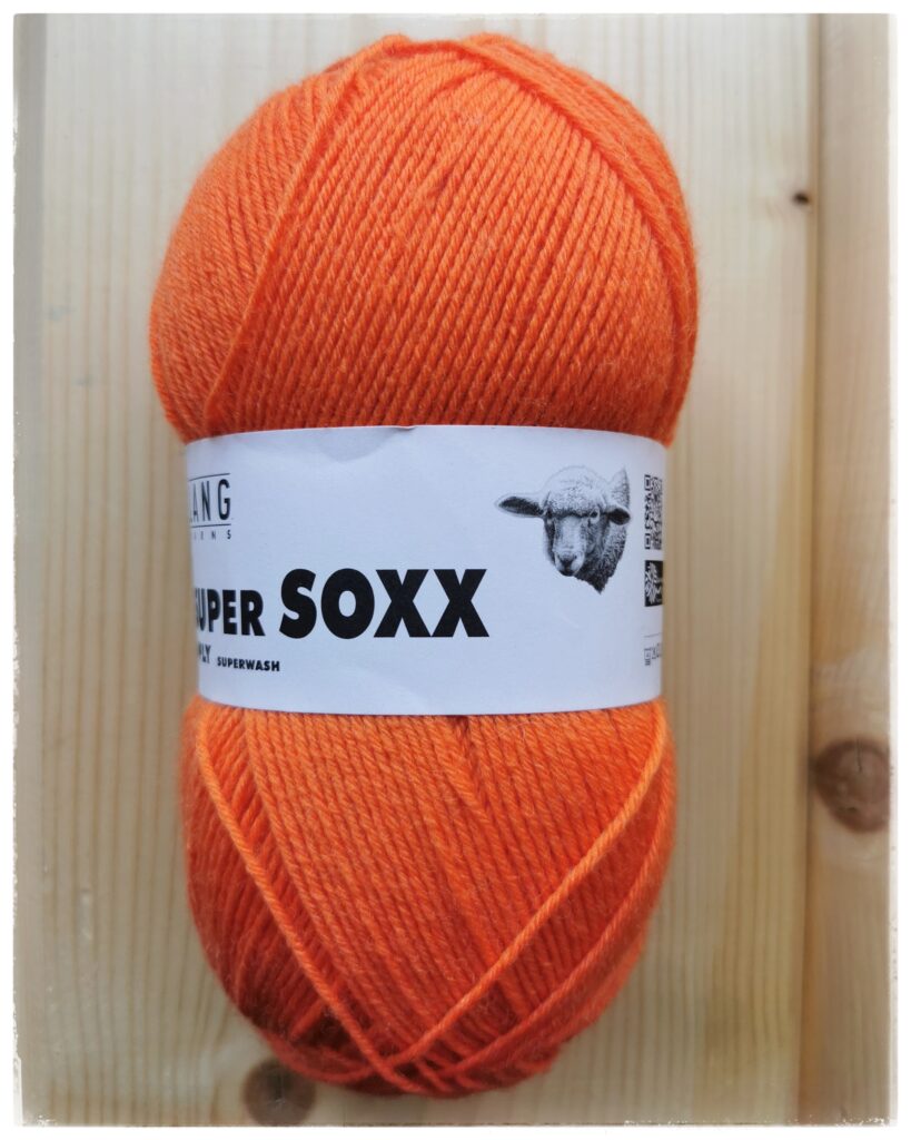 Super Soxx 6-ply 0059 kirkkaanoranssi