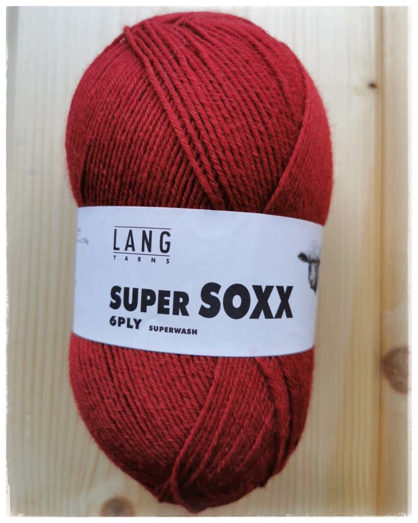 Super Soxx 6-ply 0061 puolukanpunainen
