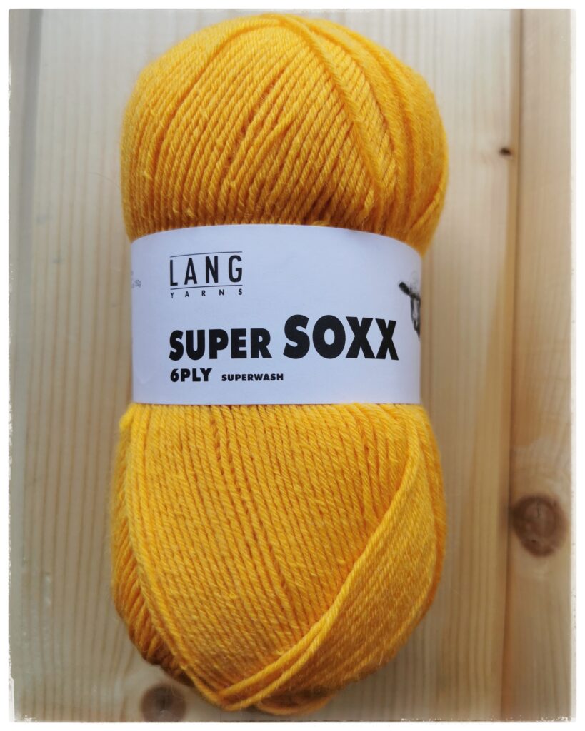 Super Soxx 6-ply 0049 auringonkukankeltainen