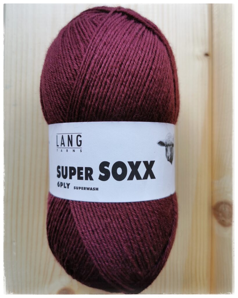 Super Soxx 6-ply 0064 viininpunainen