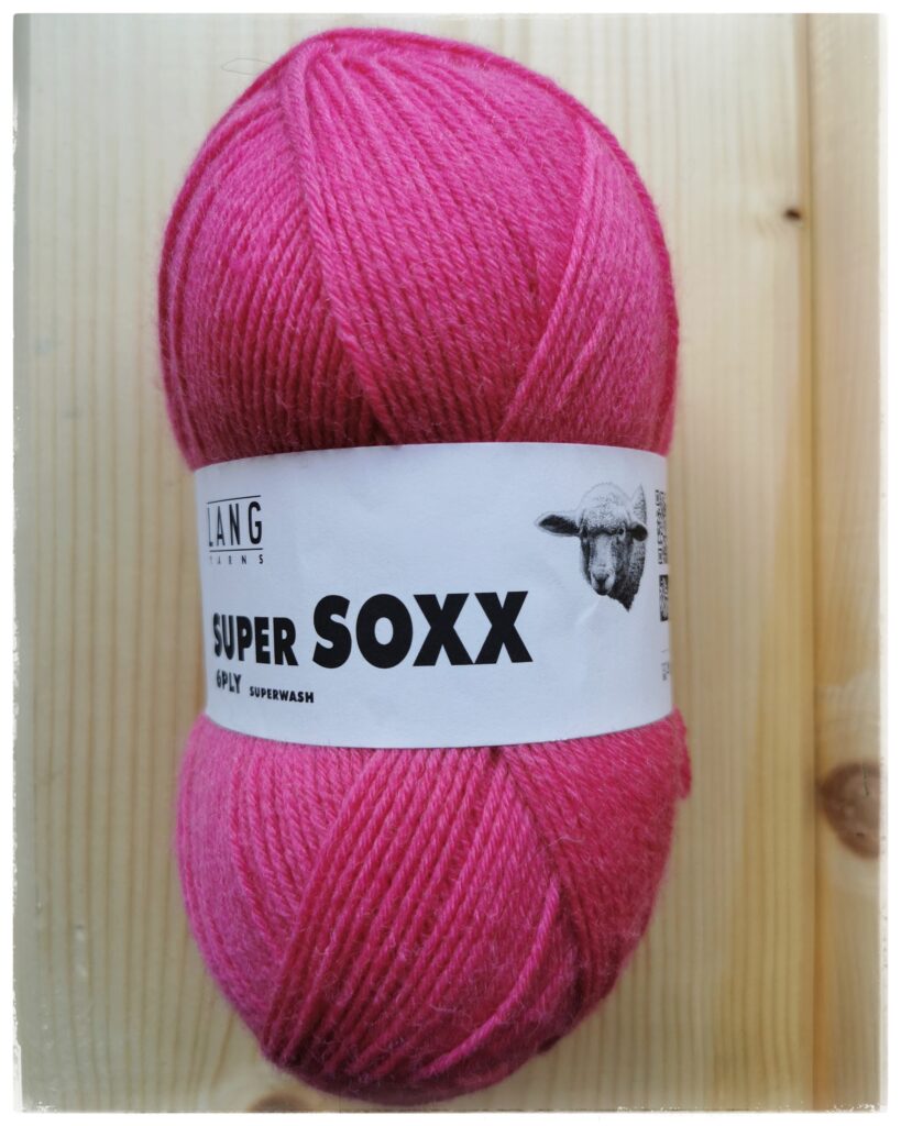 Super Soxx 6-ply 0084 pinkki