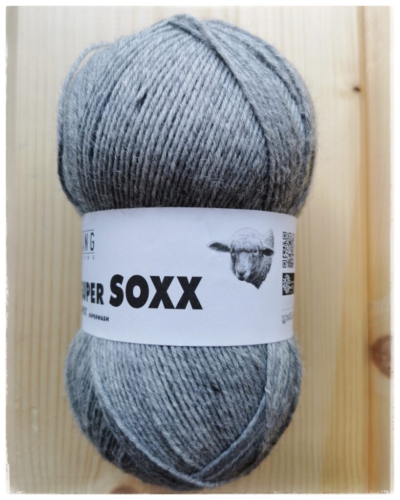 Super Soxx 6-ply 0003 vaaleanharmaa