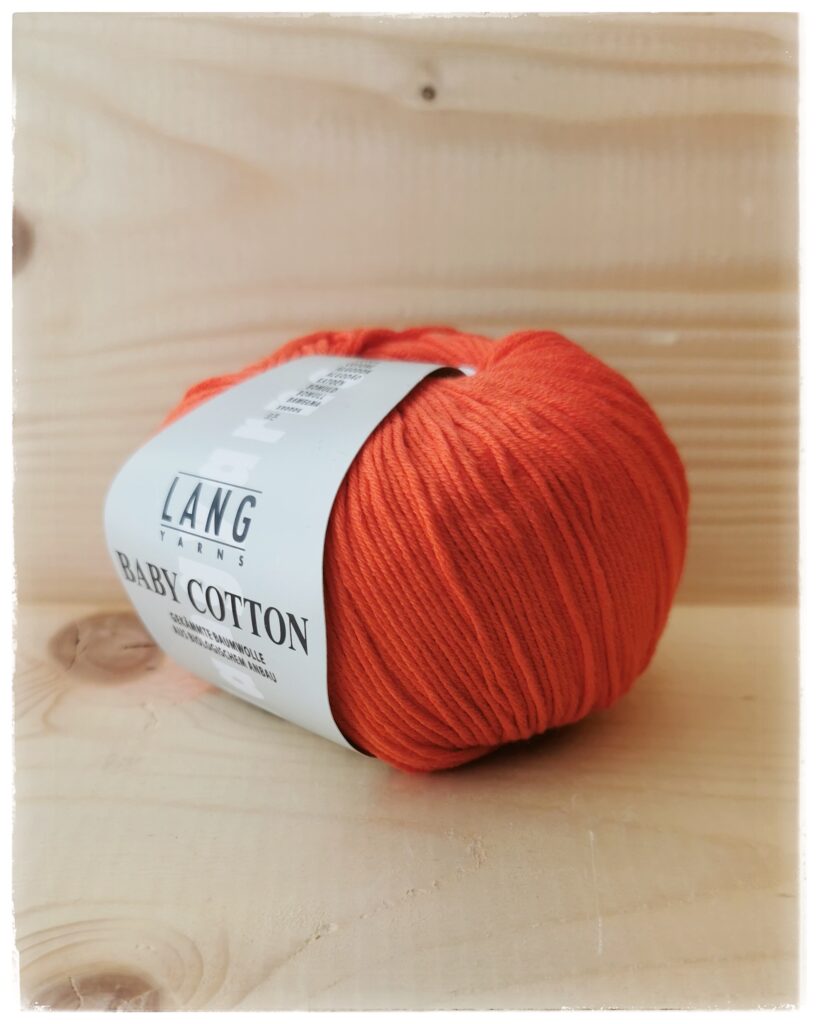 Baby Cotton, <br>0059 oranssinpunainen