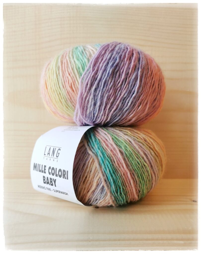 Mille Colori Baby, <br> 0153 pastelli-sateenkaari