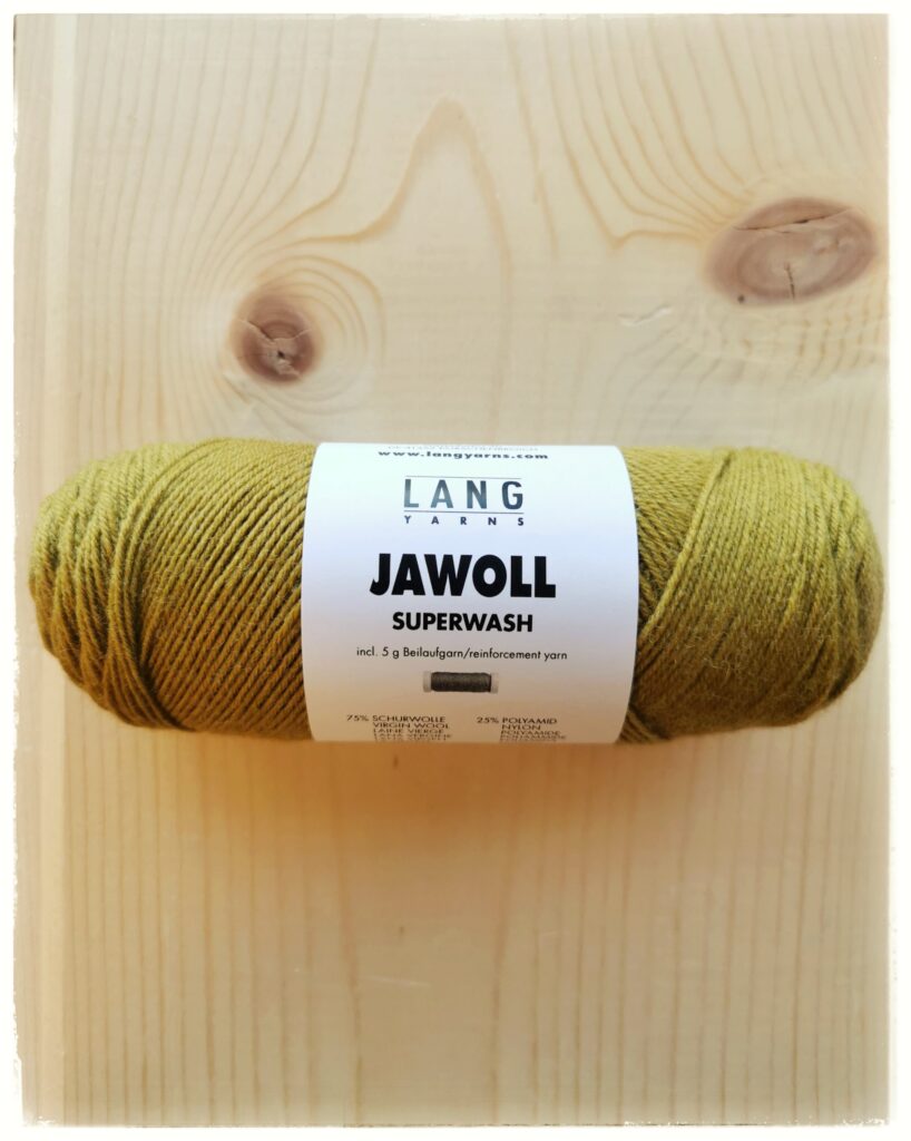 Jawoll-sukkalanka 0150 kellanvihreä