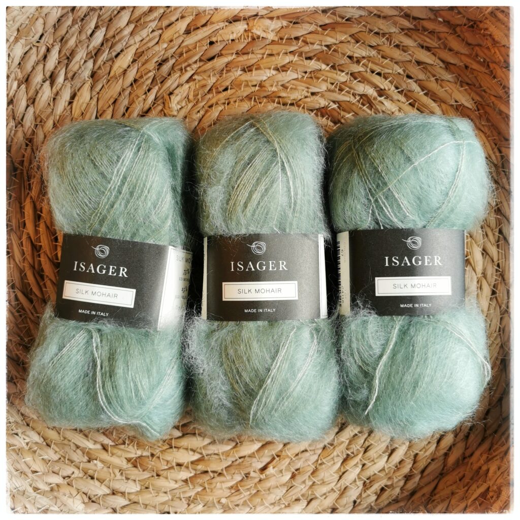 Silk Mohair, 67 vedenvihreä