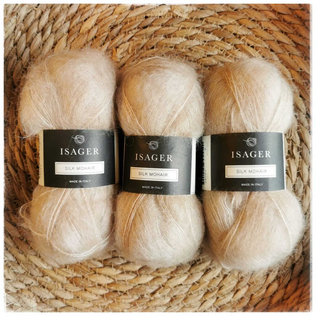 Silk Mohair, 6 vaalea beige