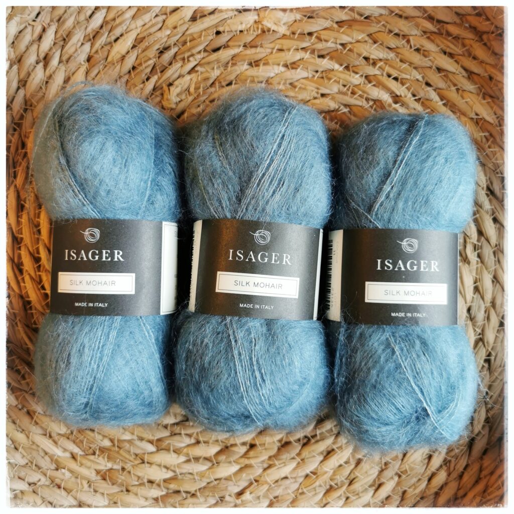 Silk Mohair, 11 vaaleansininen