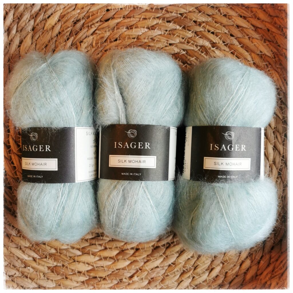 Silk Mohair, 66 pastelli sinivihreä