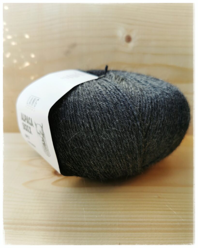 Alpaca Soxx 6-ply <br>0005 tummanharmaa