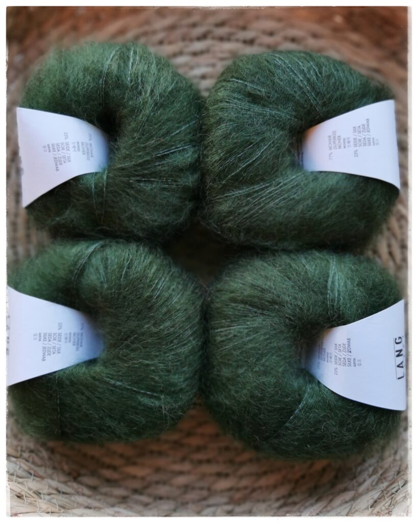 Mohair Luxe, <br>0199 metsänvihreä