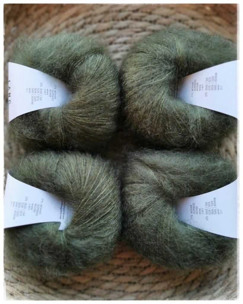 Mohair Luxe, <br>0298 maastonvihreä