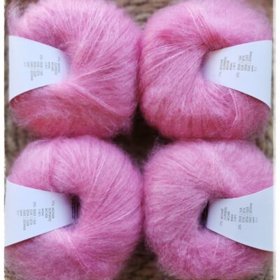 Mohair Luxe, <br>0109 vaalea pinkki