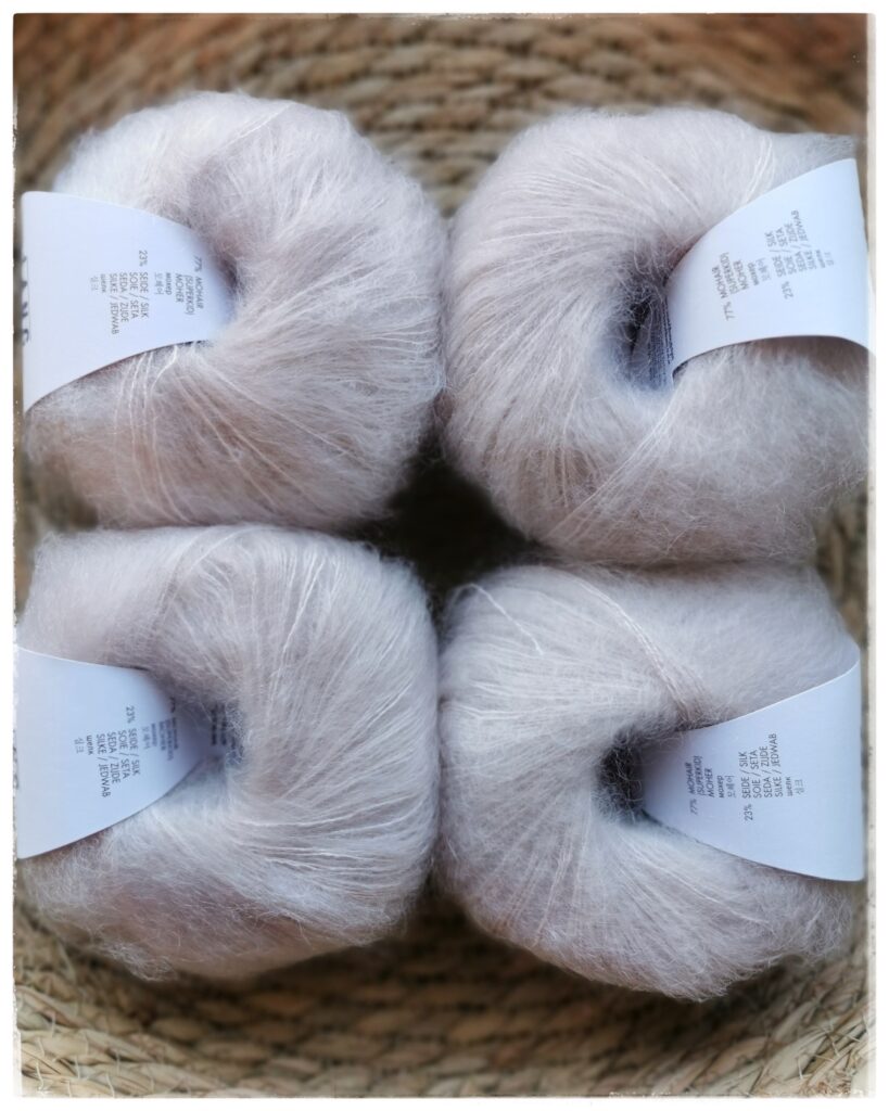 Mohair Luxe, 0309 helmiäinen