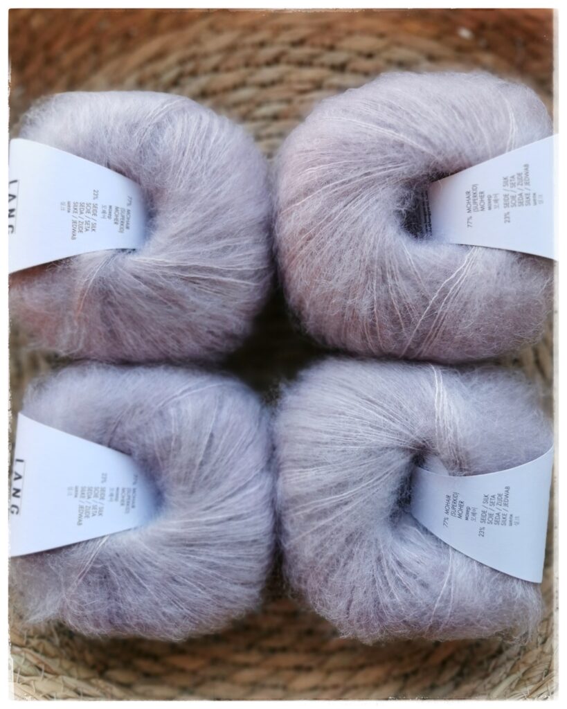 Mohair Luxe, 0209 vaalea harmaanvioletti