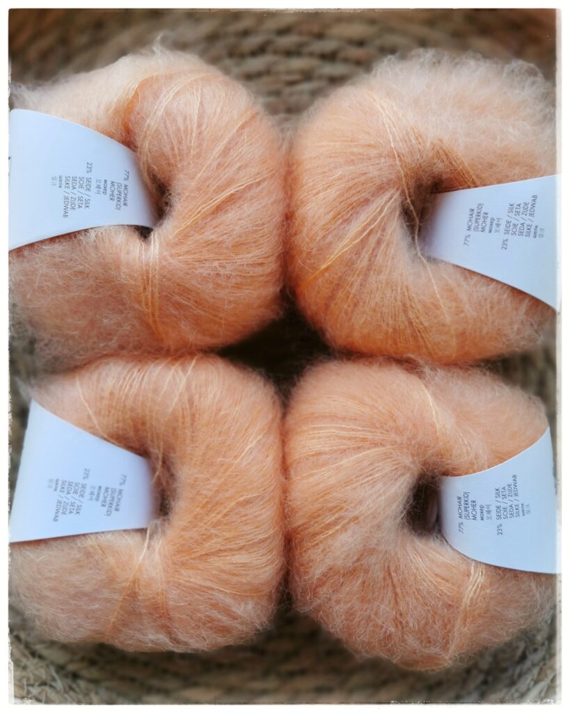 Mohair Luxe, <br>0027 persikka