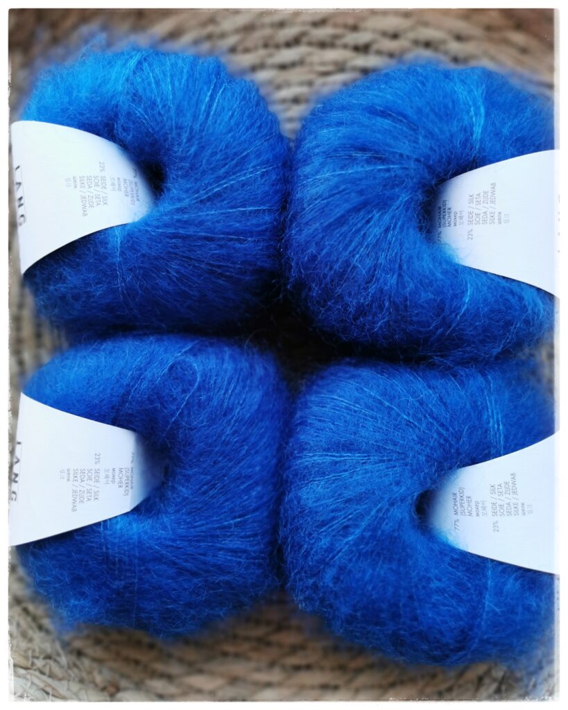 Mohair Luxe, <br>0006 sähkönsininen
