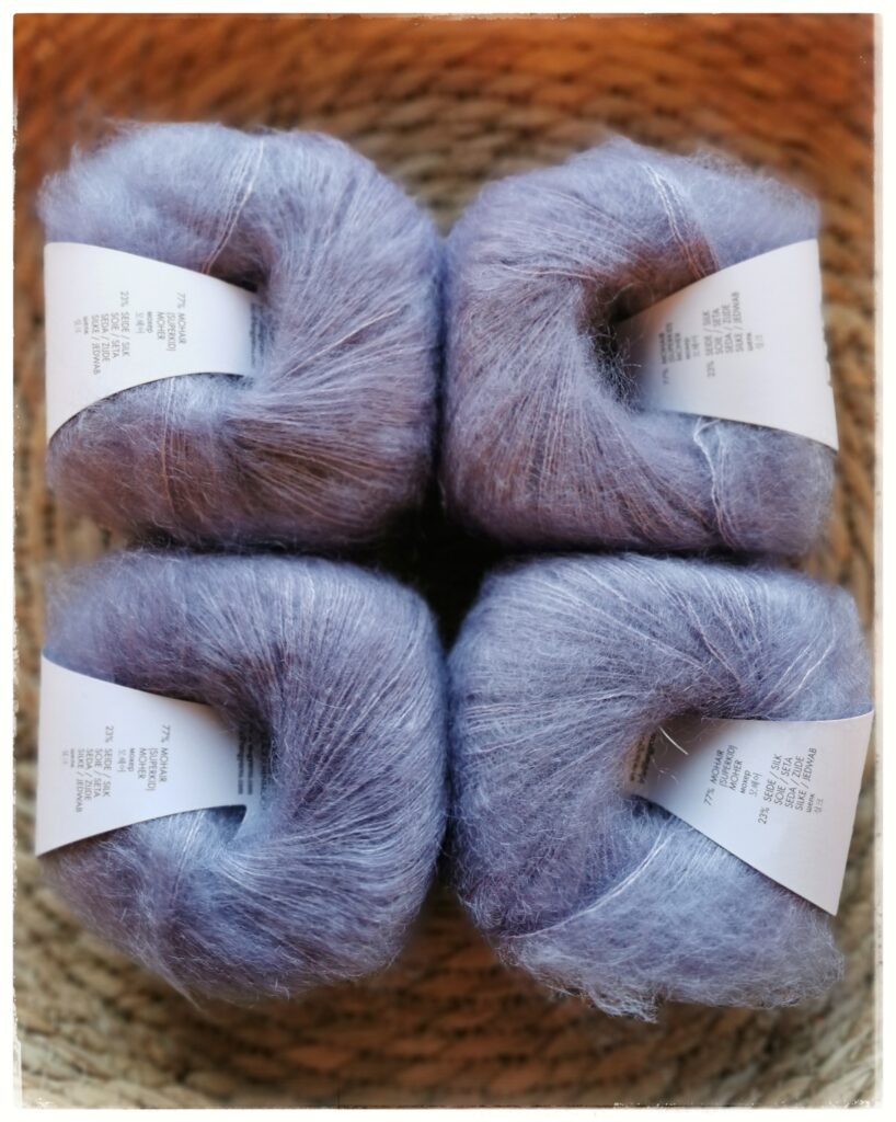 Mohair Luxe, <br>0107 vaaleanvioletti