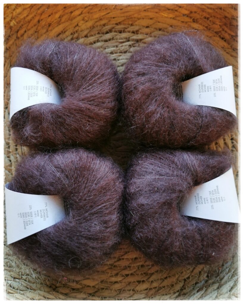 Mohair Luxe, <br>0063 kylmä burgundi
