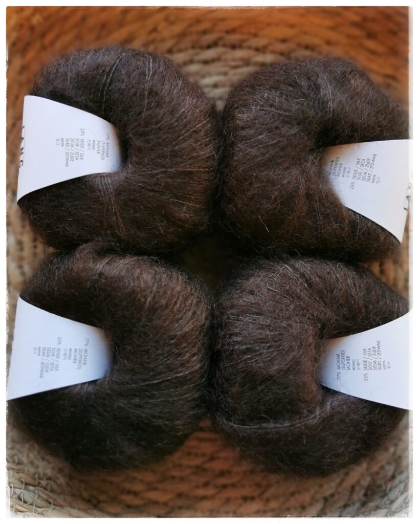 Mohair Luxe, <br>0067 tummanruskea