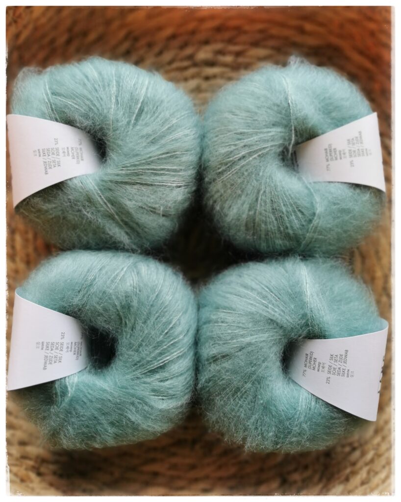 Mohair Luxe, 0071 sinivihreä