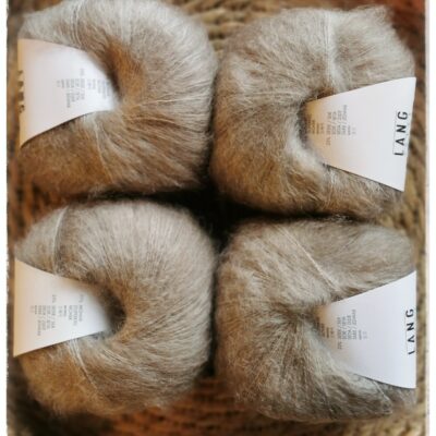 Mohair Luxe, <br>0096 lämmin harmaa