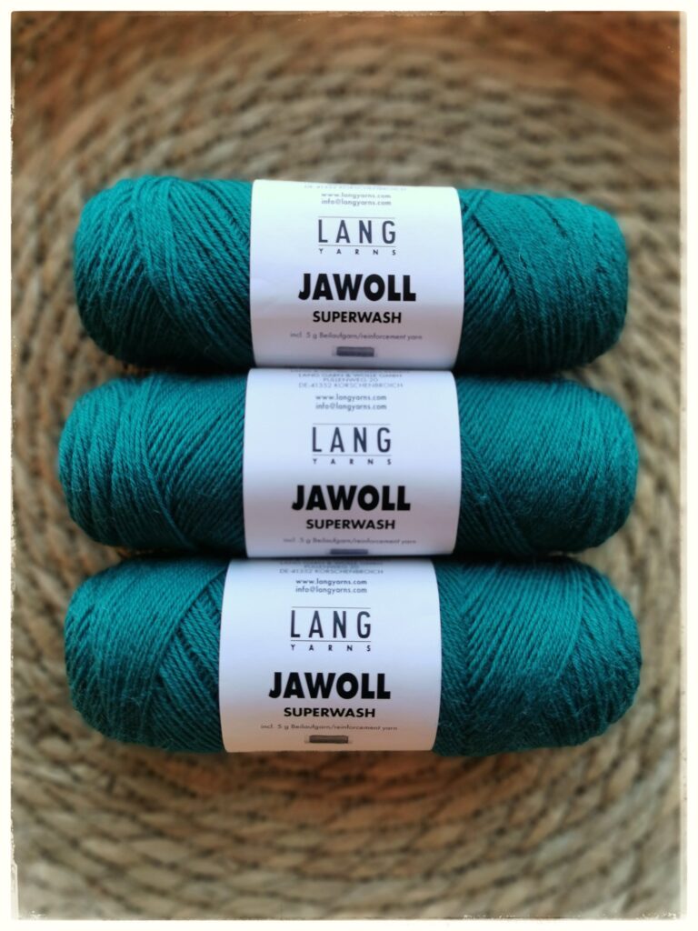 Jawoll-sukkalanka 0188 tumma turkoosi