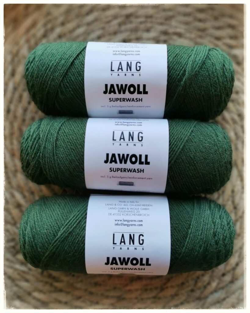 Jawoll-sukkalanka 0098 metsänvihreä