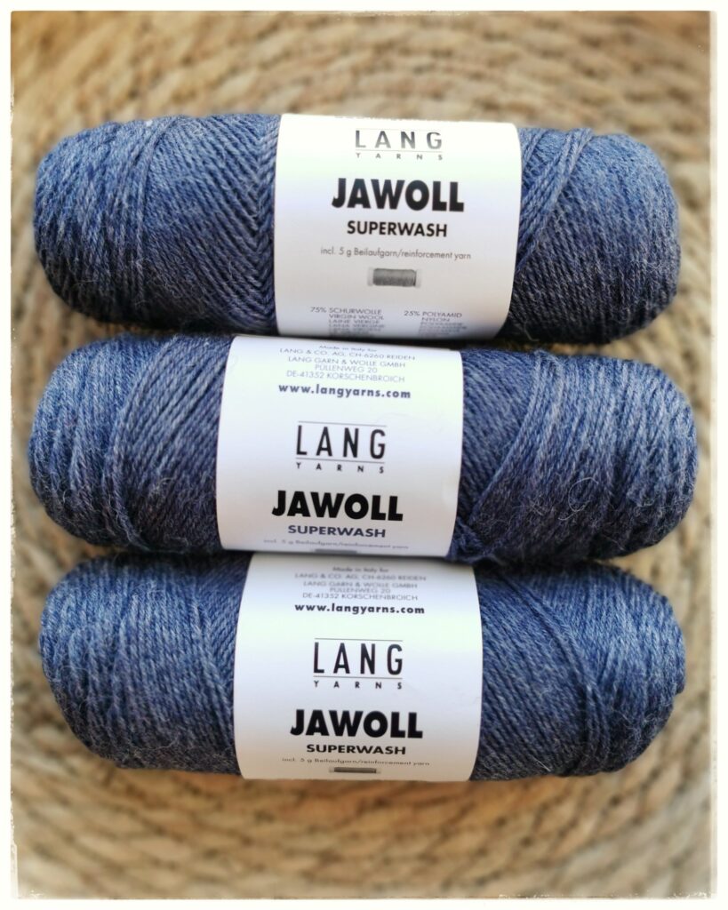 Jawoll-sukkalanka 0069 tumma farkunsininen