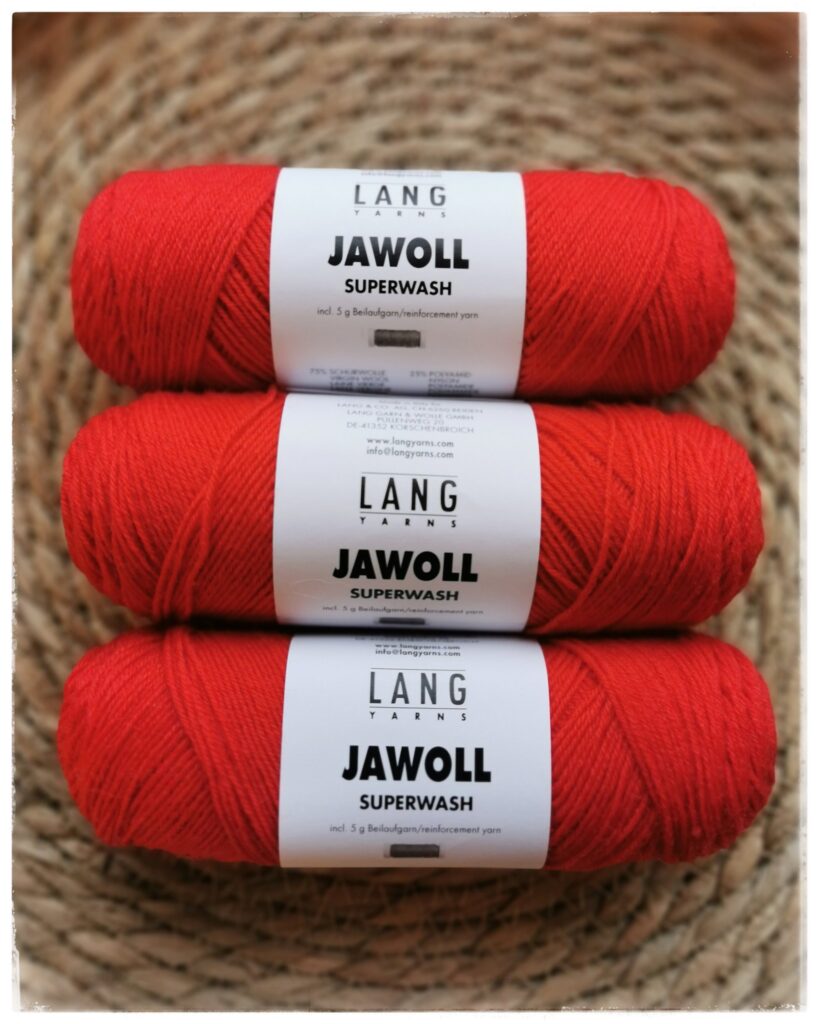 Jawoll-sukkalanka 0060 punainen
