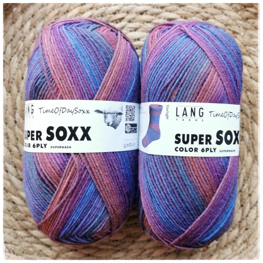 Super Soxx 6-ply 0532 sini-puna-lila