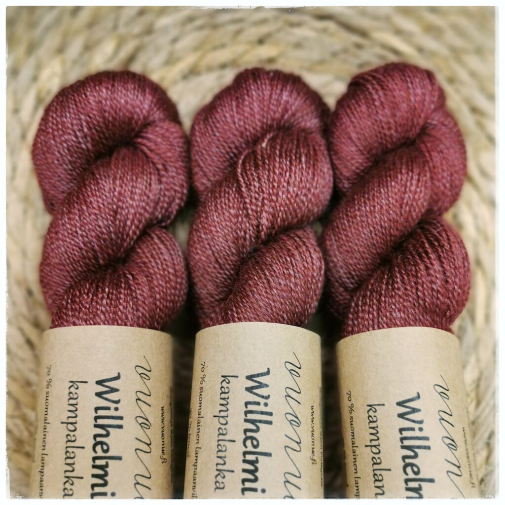 Wilhelmi-kampalanka, tummanpunainen