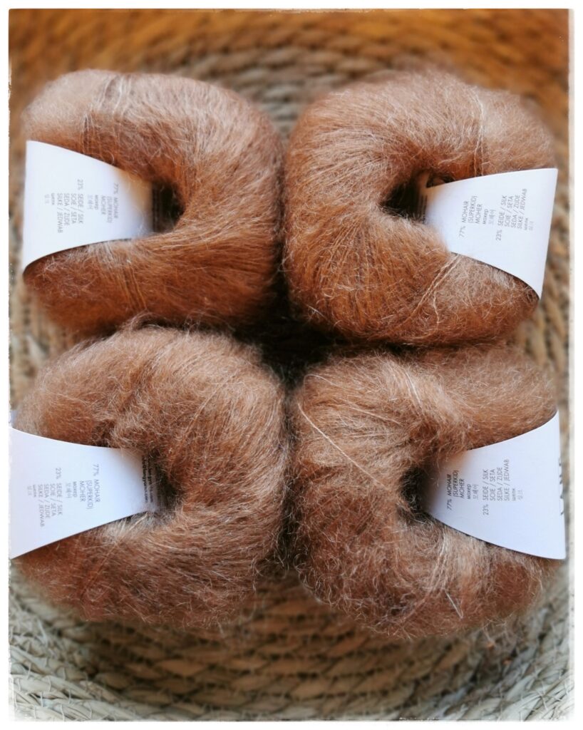 Mohair Luxe, <br>0168 maitosuklaa