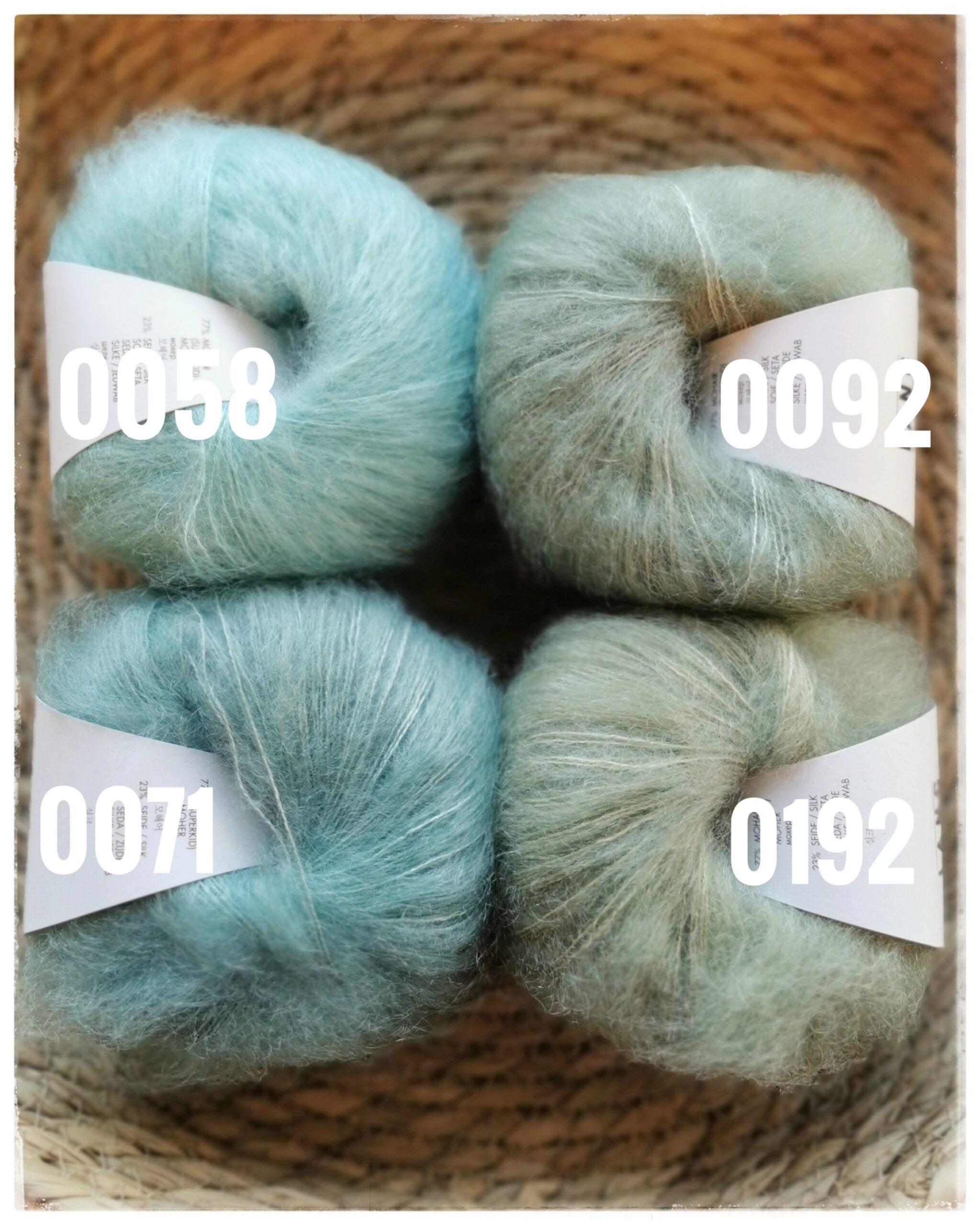 Mohair Luxe, <br>0092 harmaanvihreä - Image 2