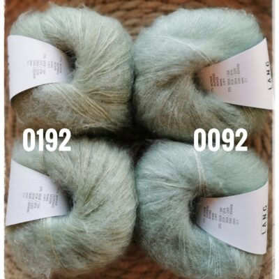 Mohair Luxe, <br>0092 harmaanvihreä