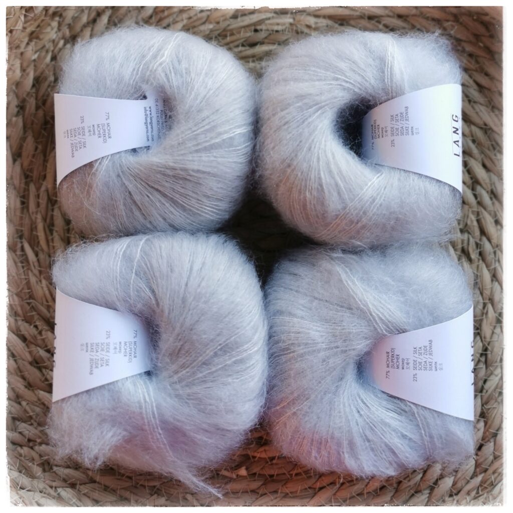 Mohair Luxe, <br>0123 kylmä vaaleanharmaa