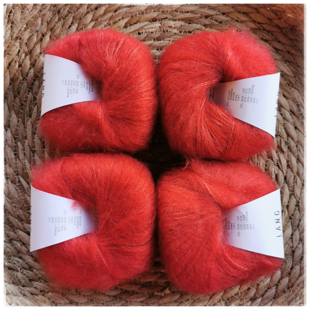 Mohair Luxe, <br>0275 punaoranssi