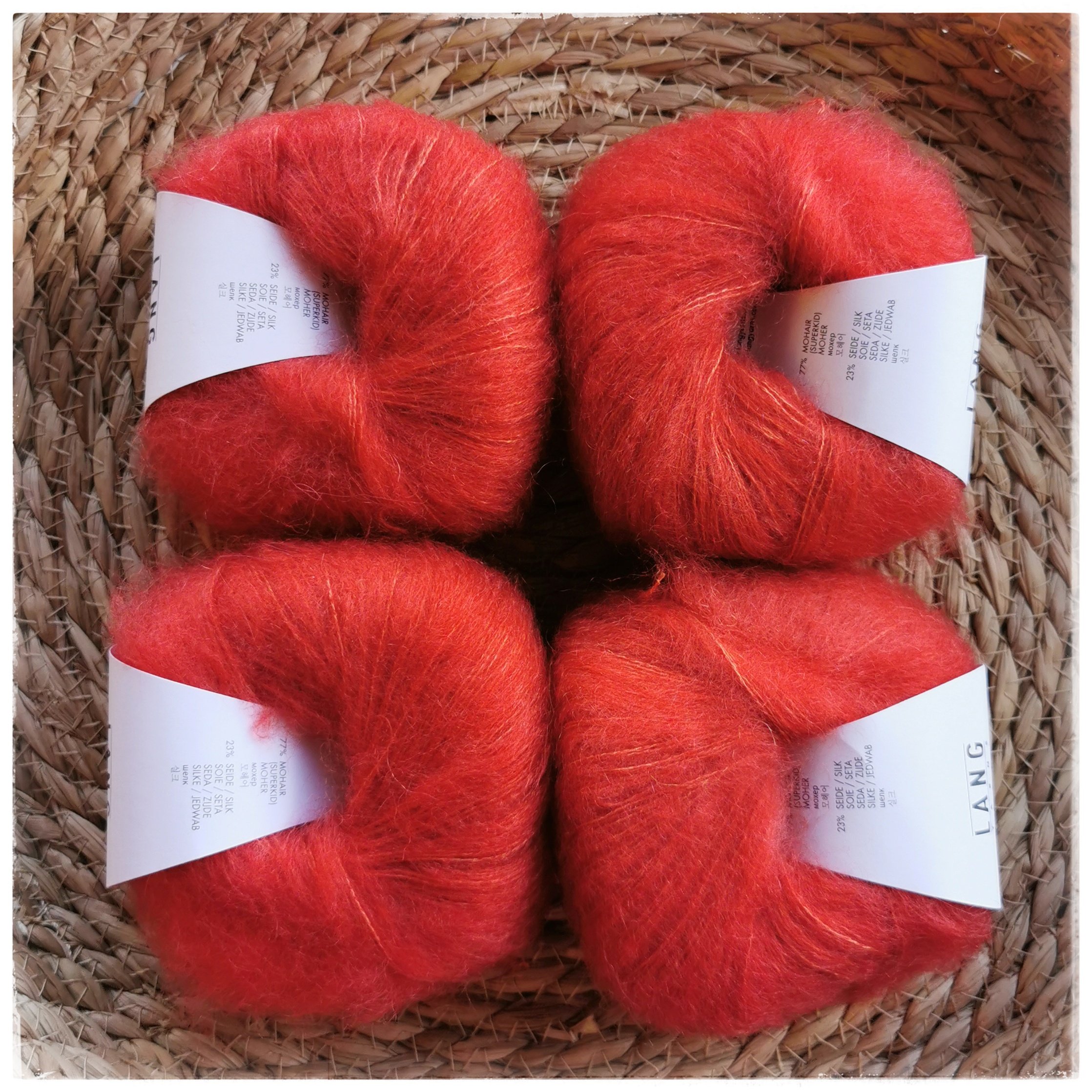 Mohair Luxe, <br>0275 punaoranssi