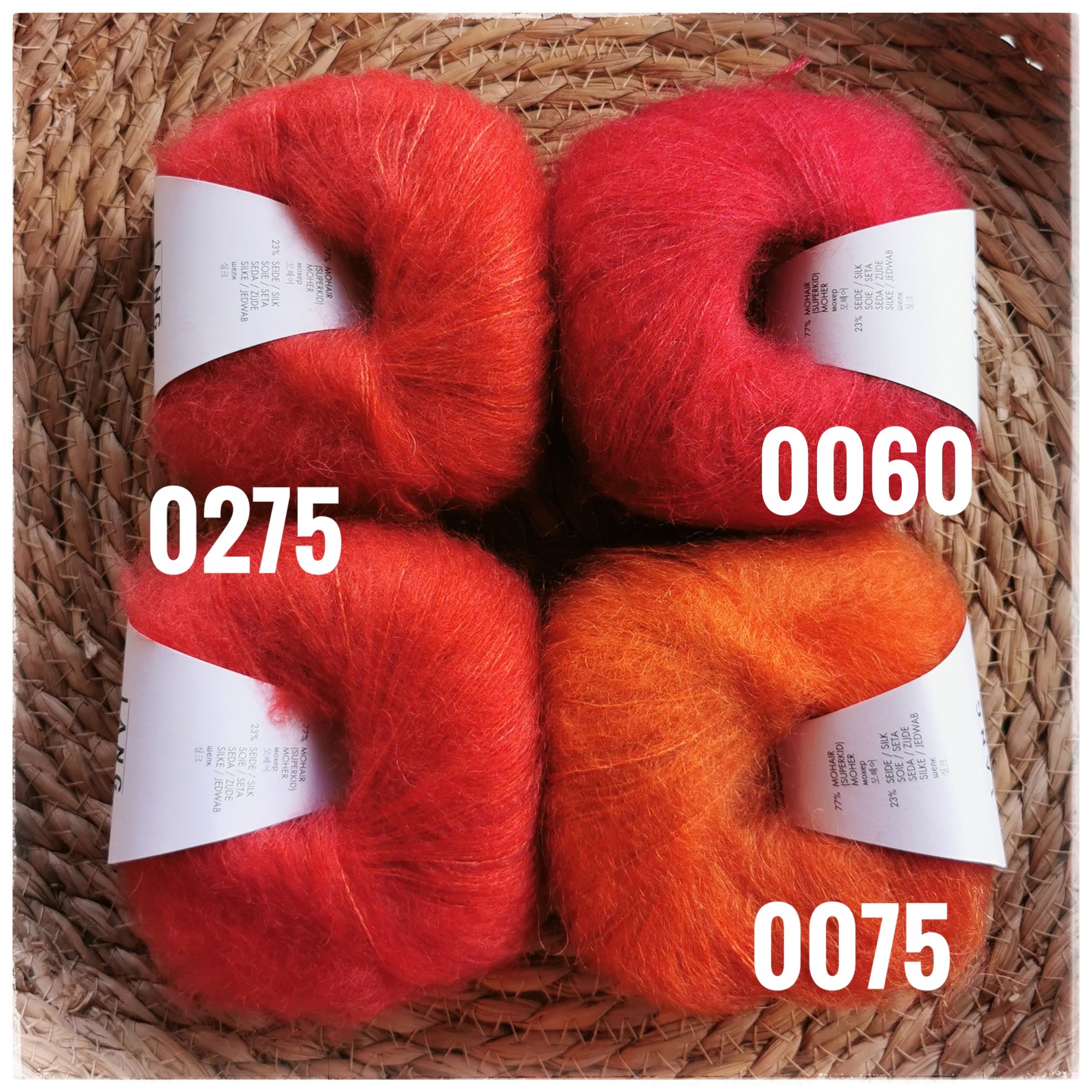 Mohair Luxe, <br>0275 punaoranssi - Image 2