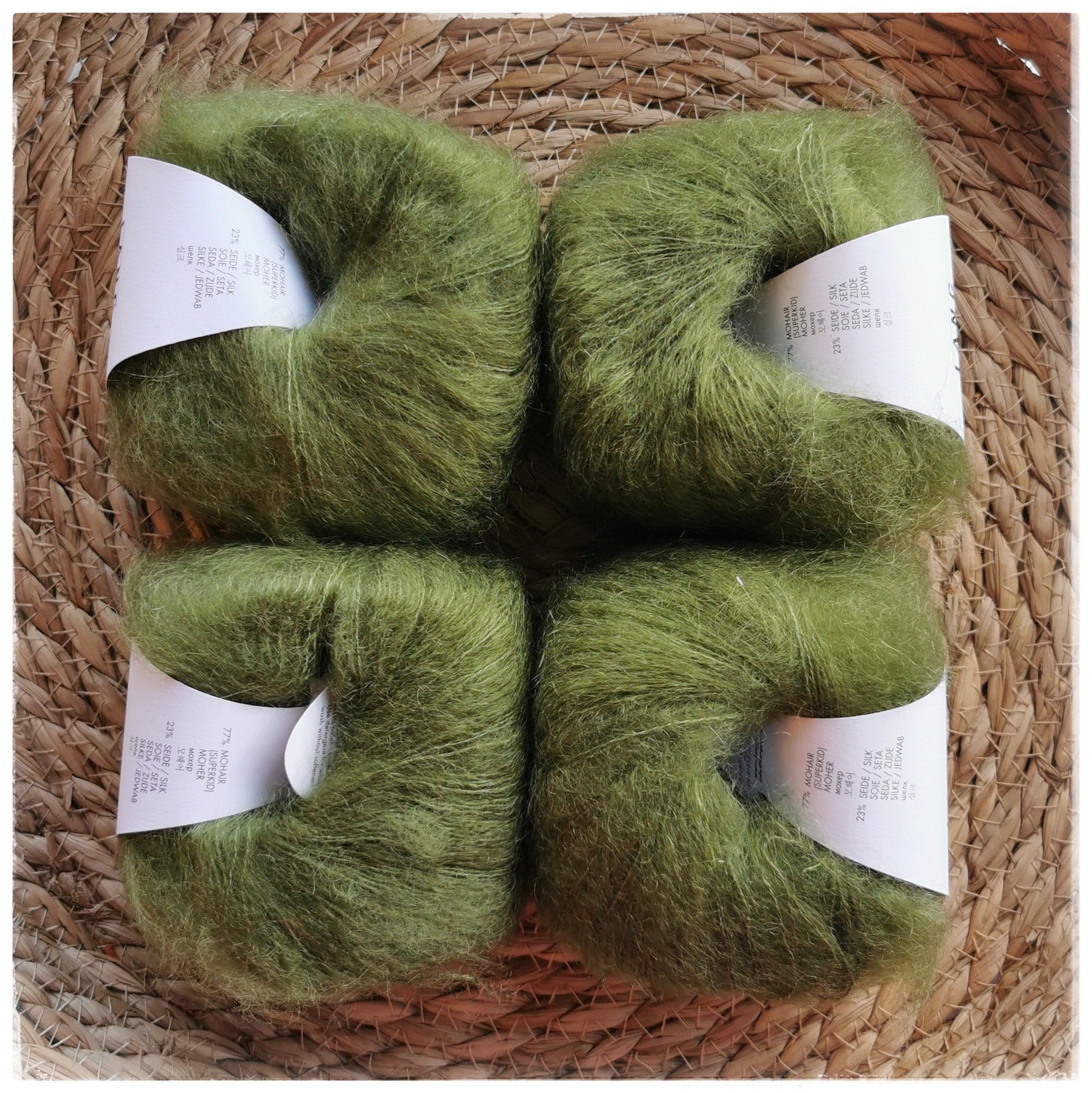 Mohair Luxe, <br>0097 keskivihreä