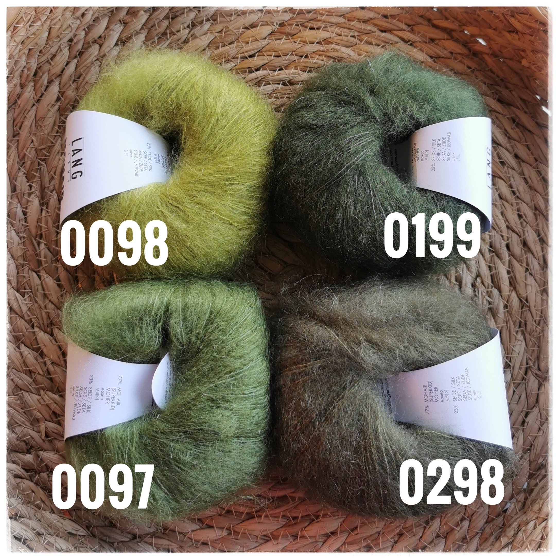 Mohair Luxe, <br>0097 keskivihreä - Image 2