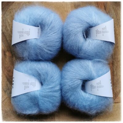 Mohair Luxe, <br>0020 taivaansininen