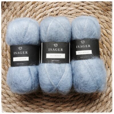 Silk Mohair, 41 vaalea siniharmaa