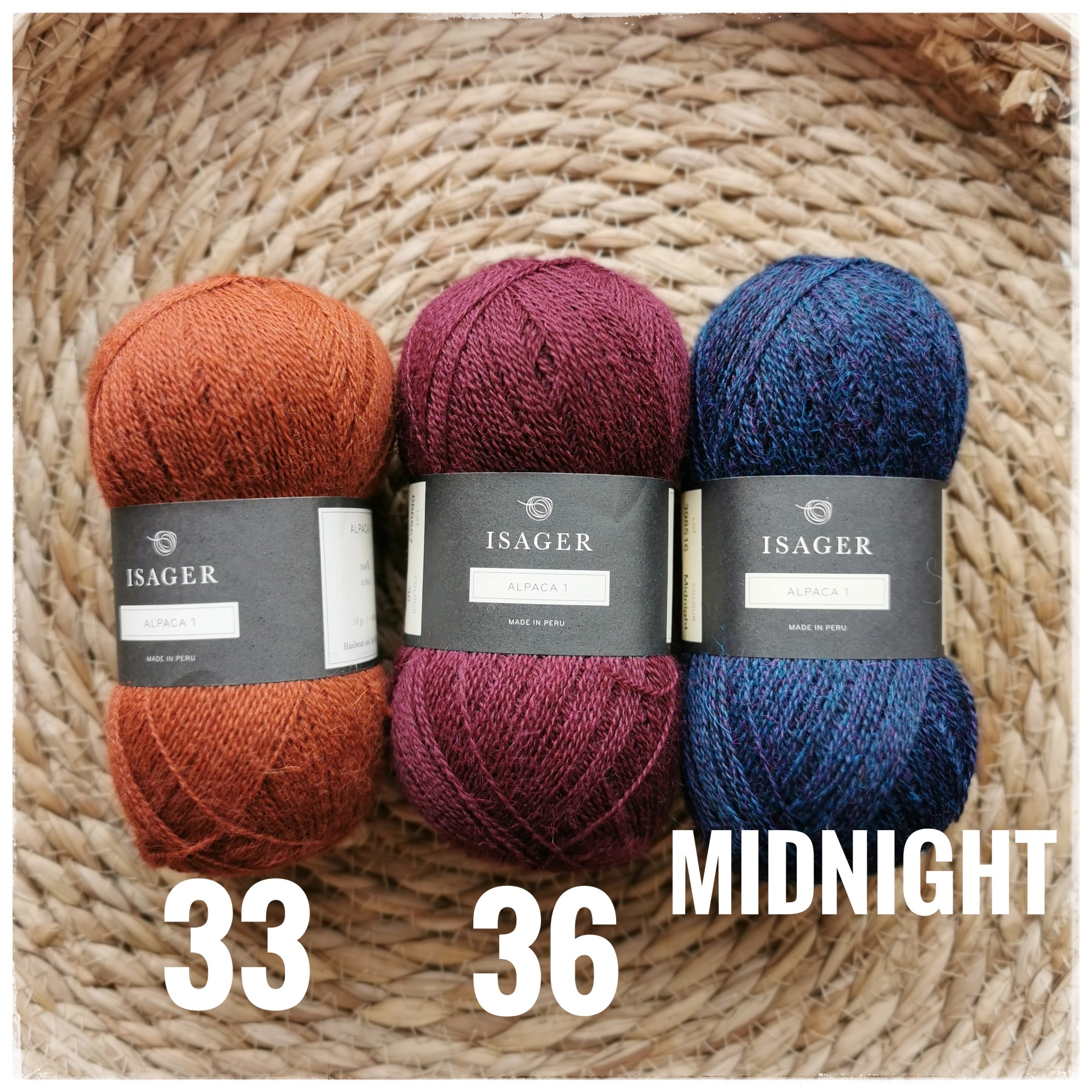Alpaca 1, 36 viininpunainen - Image 3