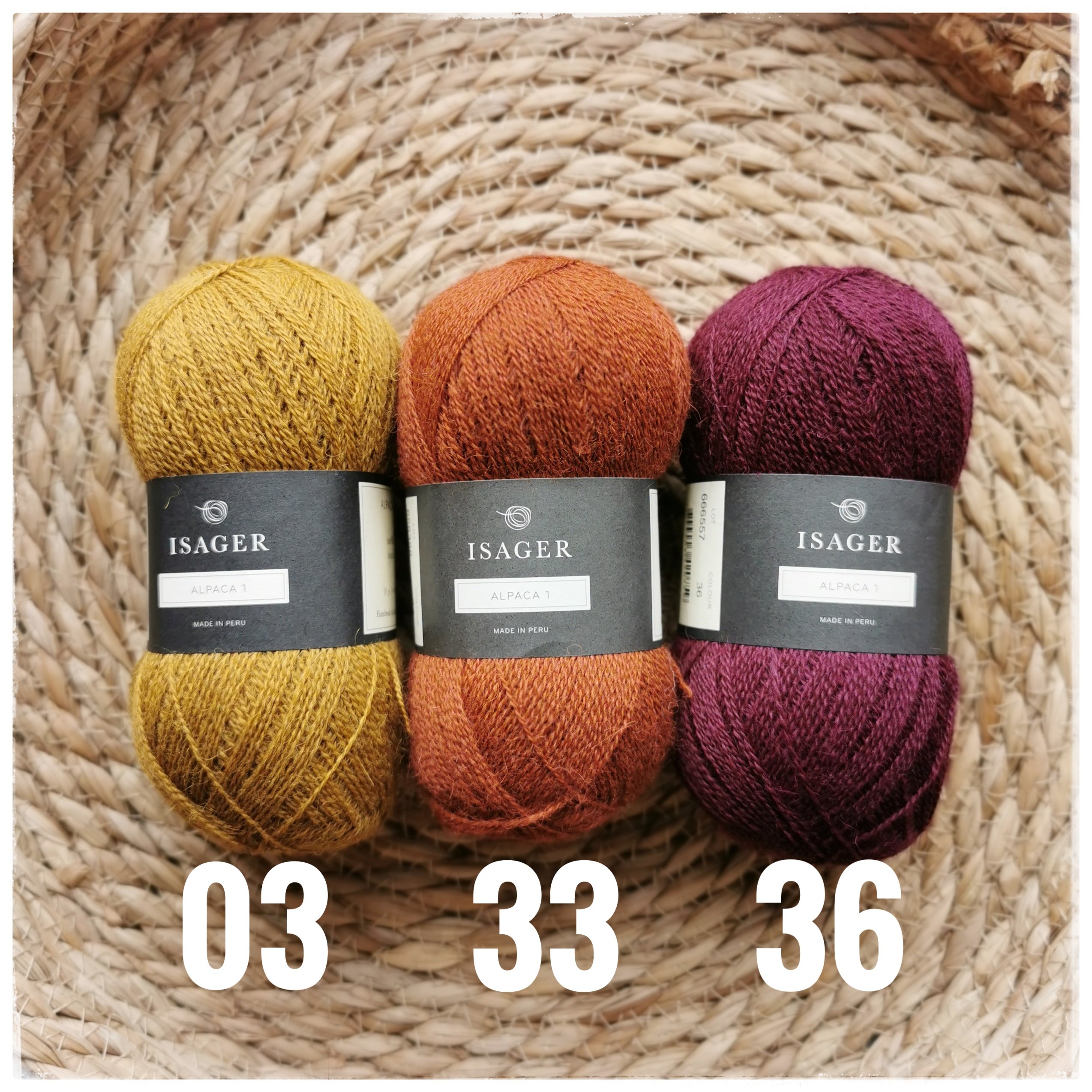 Alpaca 1, 36 viininpunainen - Image 2
