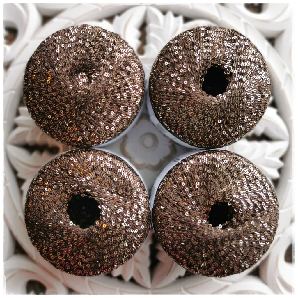 Paillettes, 0068 musta/kulta