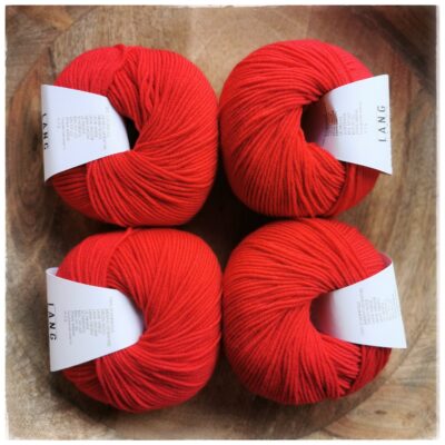Merino120, <br>0060 kirkkaanpunainen