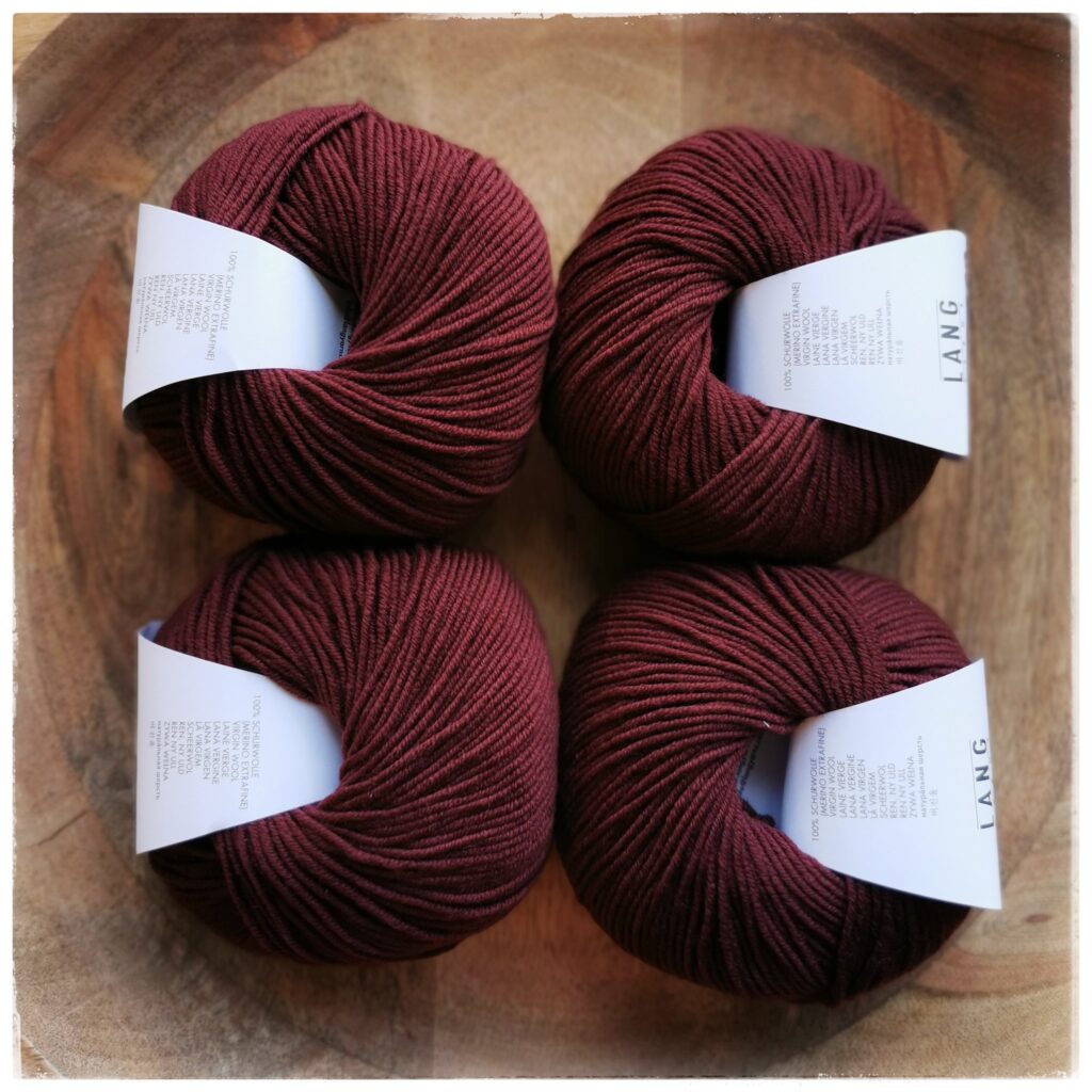 Merino120, <br>0364 tumma punaruskea